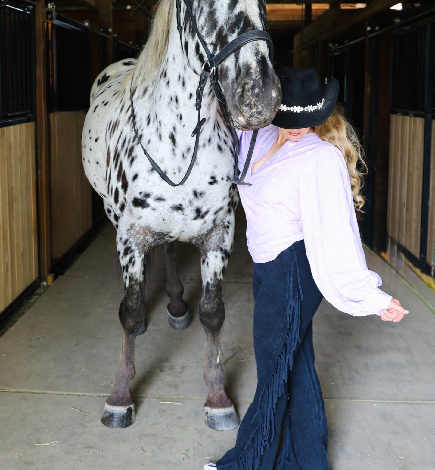 Purple Pony Posh Blouse