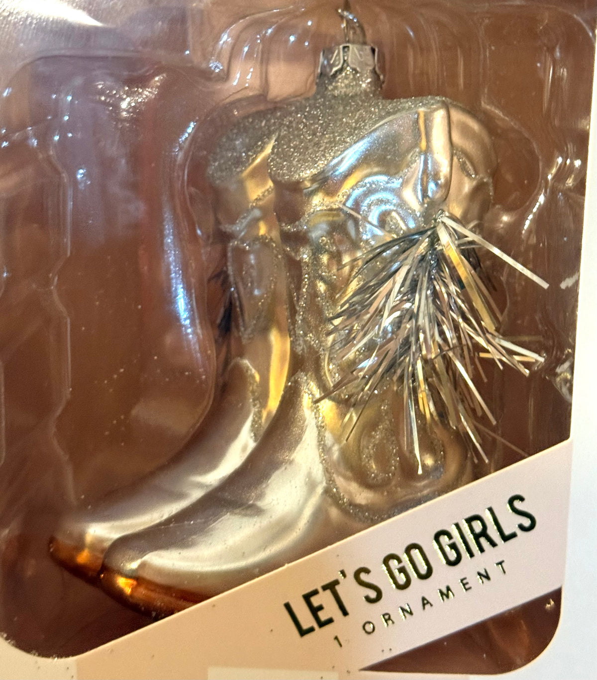 Glitter Boots-Ornament