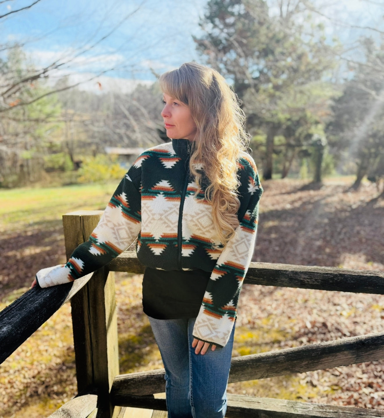 Cowgirl Craze Sherpa Jacket