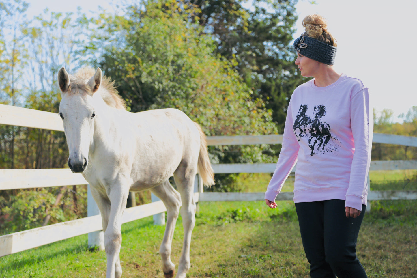 Fillies Flyin’ Pink Sweatshirt