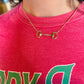 Snaffle of Gold Necklace