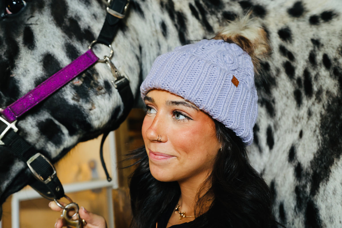 Lavender Lope Beanie