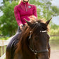 Burgundy Daisy Lace-Luxury Riding Top