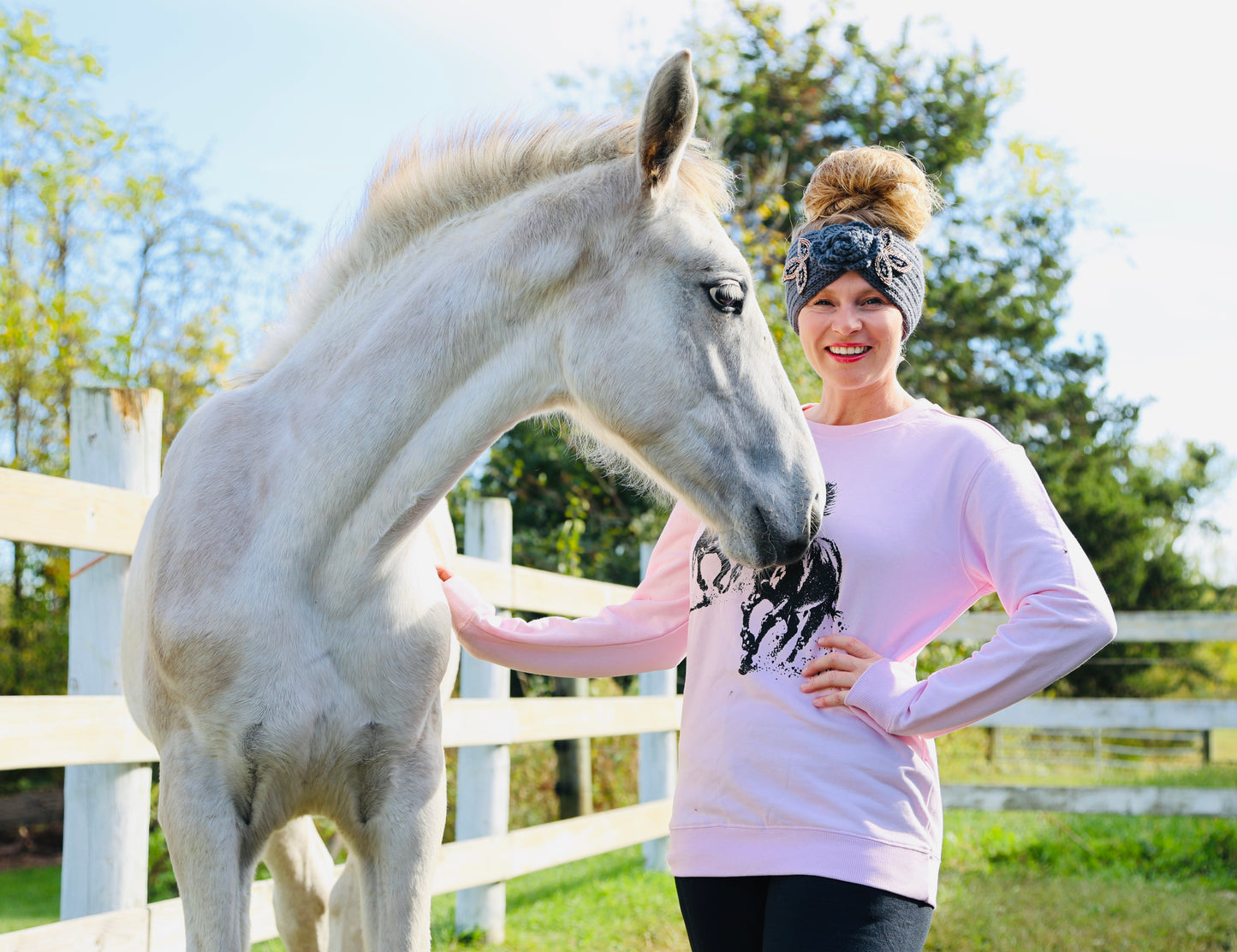 Fillies Flyin’ Pink Sweatshirt