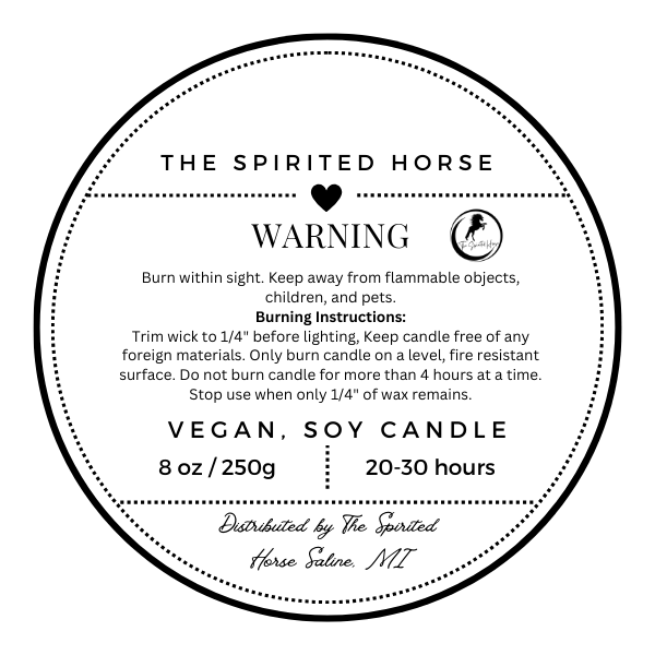 Equestrian Themed Candles