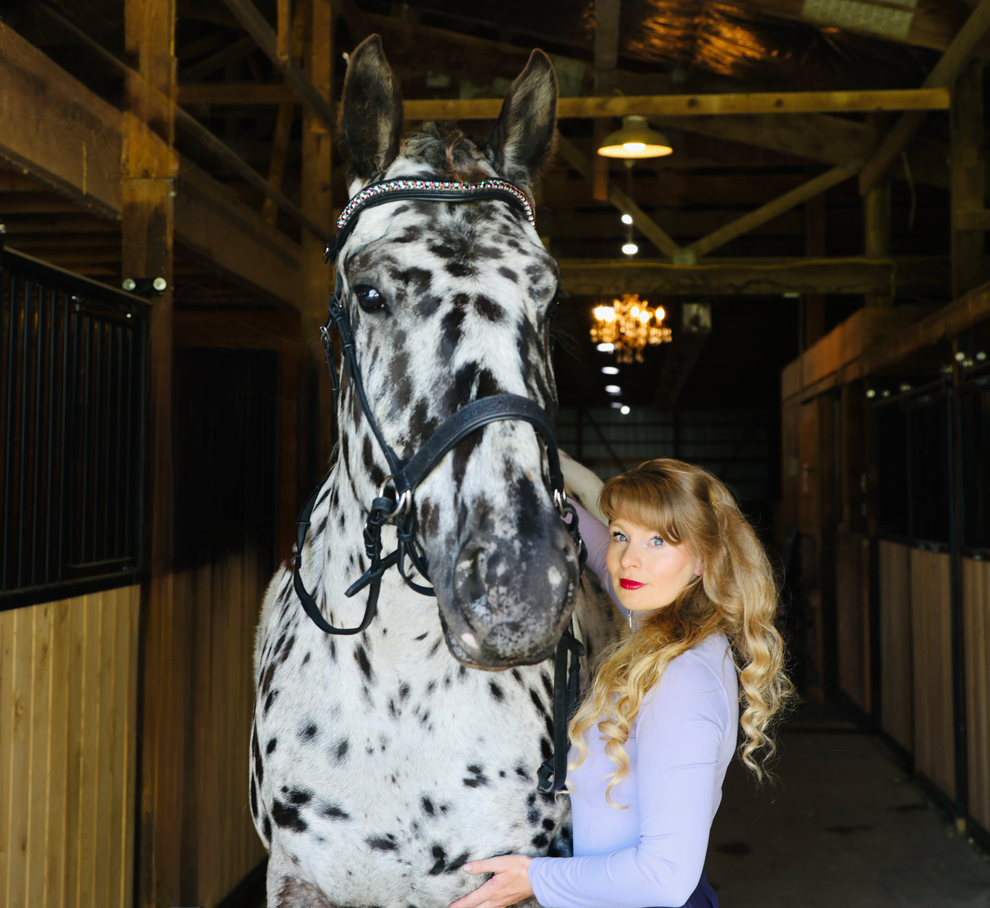Sunny in the Saddle-Blush