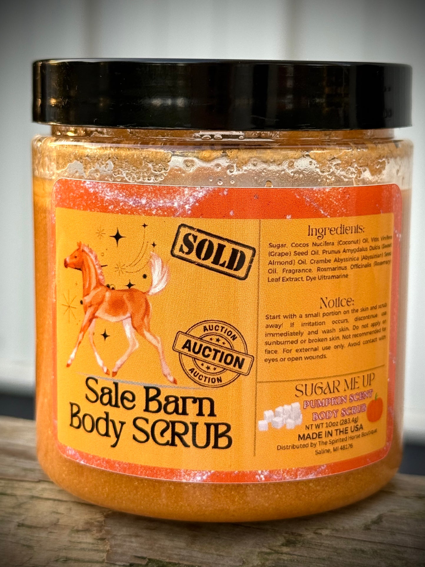 Sale Barn Body Scrub