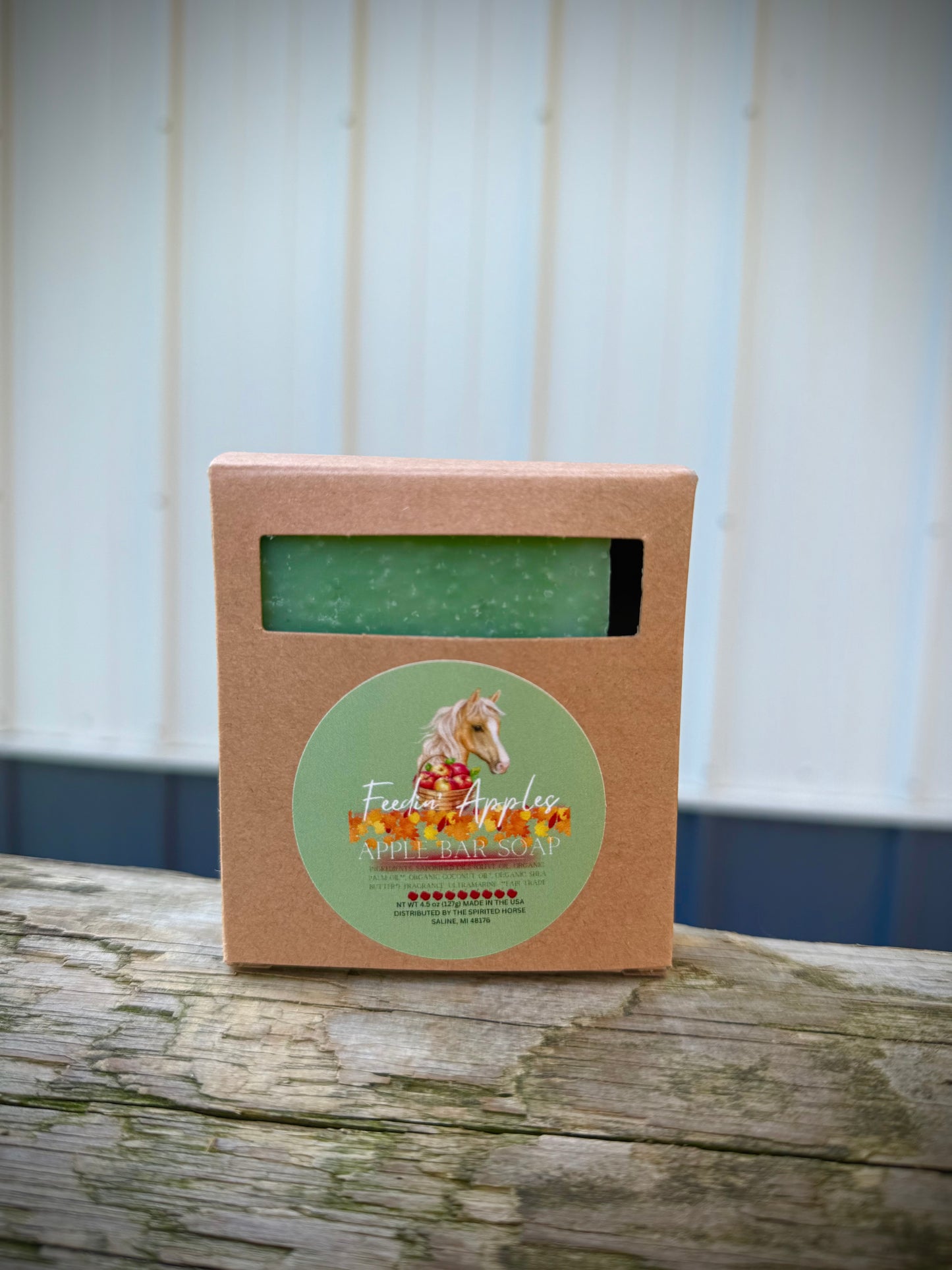 Feedin’ Apples Bar Soap