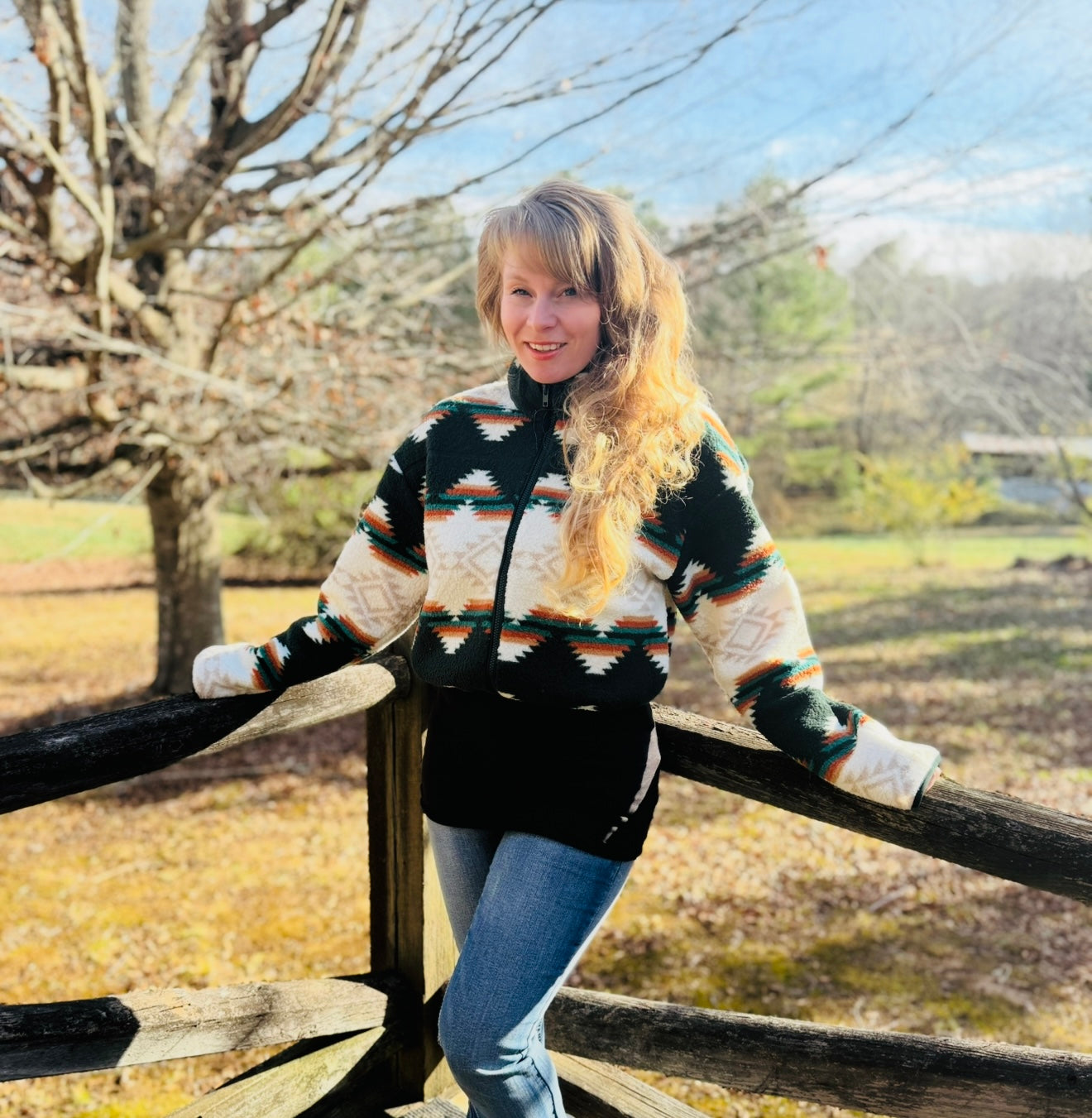 Cowgirl Craze Sherpa Jacket