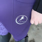 Violet Luxe-Riding Tights