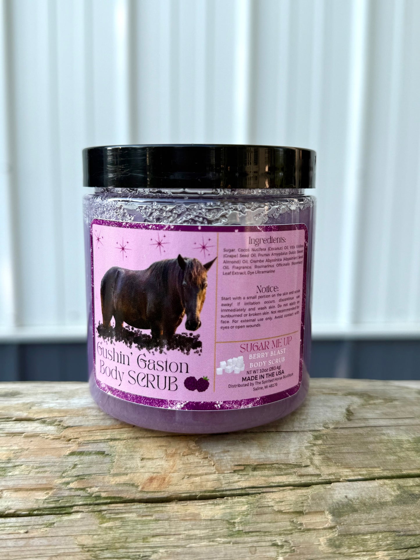 Gushin' Gaston-Sugar Scrub