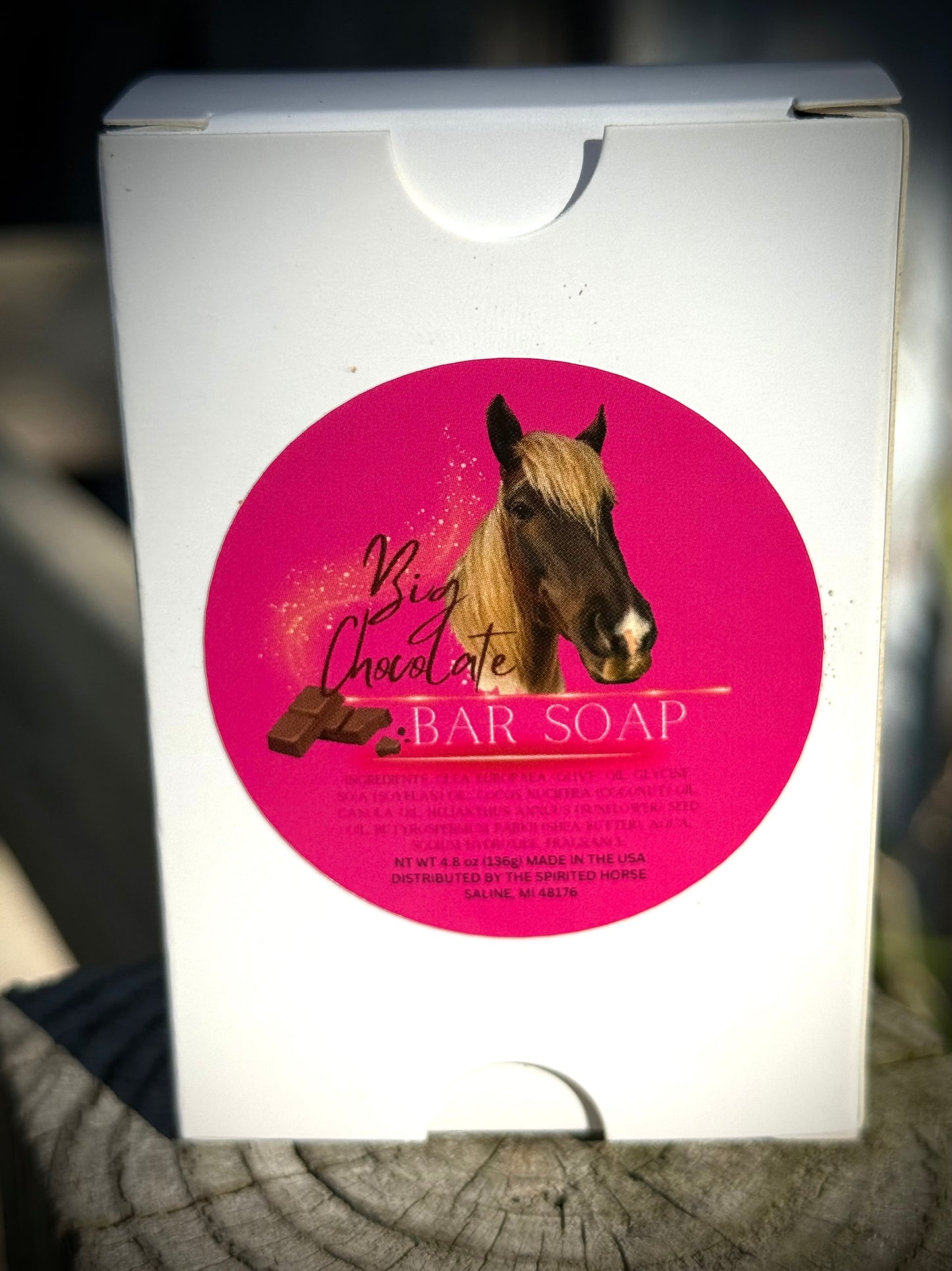 Big Chocolate Bar Soap