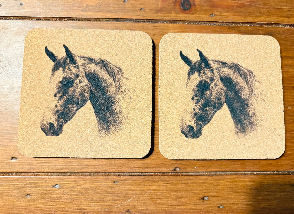 Happy Appy-Cork Coasters