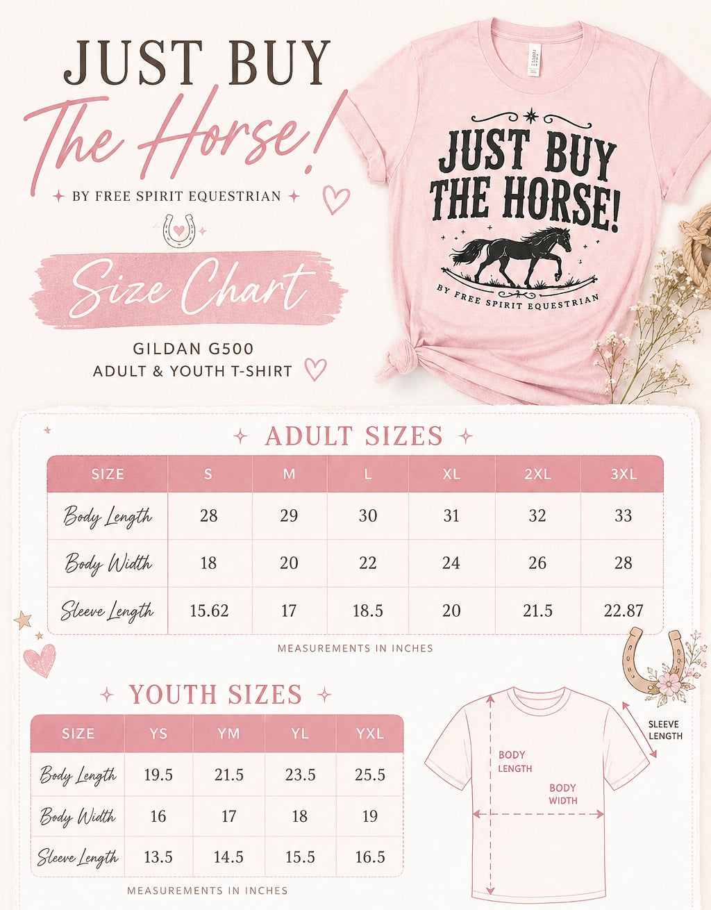 Just Buy The Horse T-Shirt