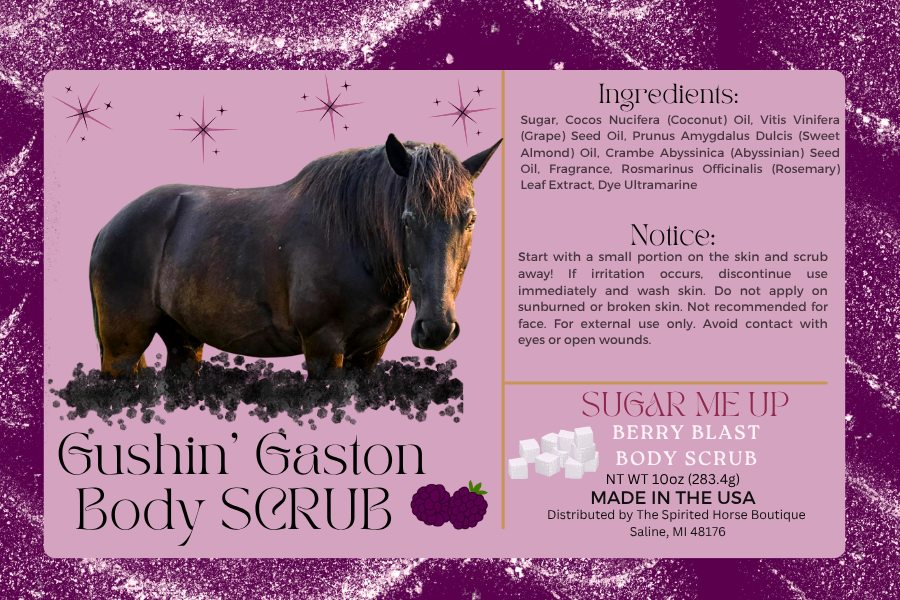 Gushin' Gaston-Sugar Scrub