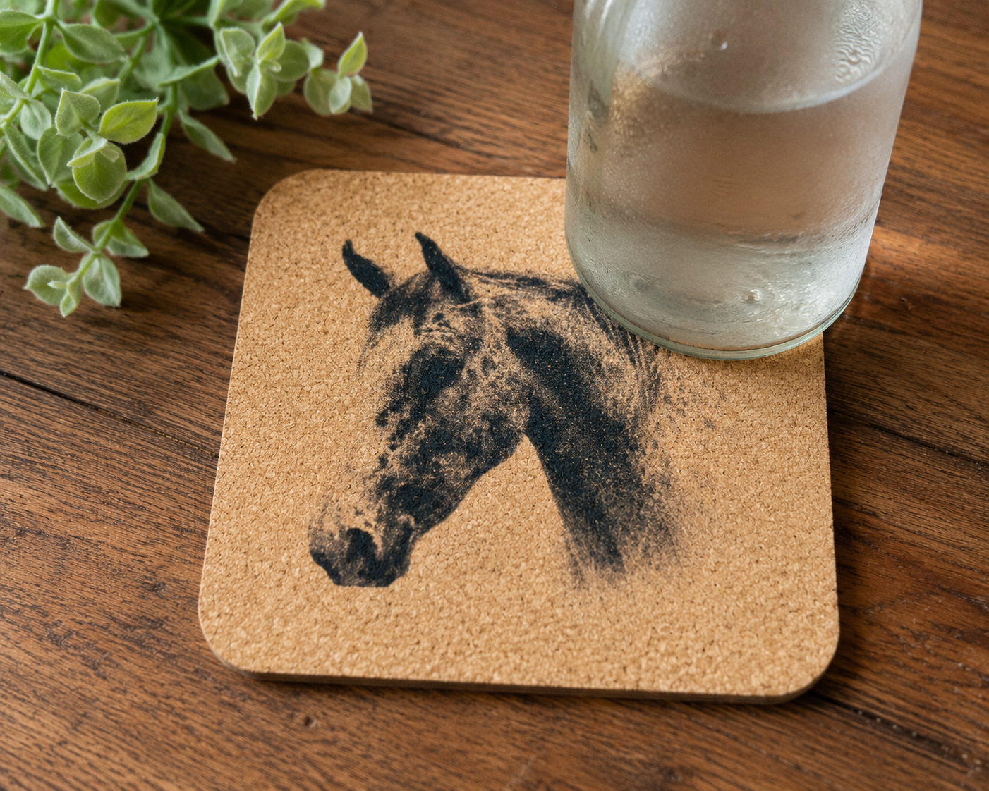 Happy Appy-Cork Coasters