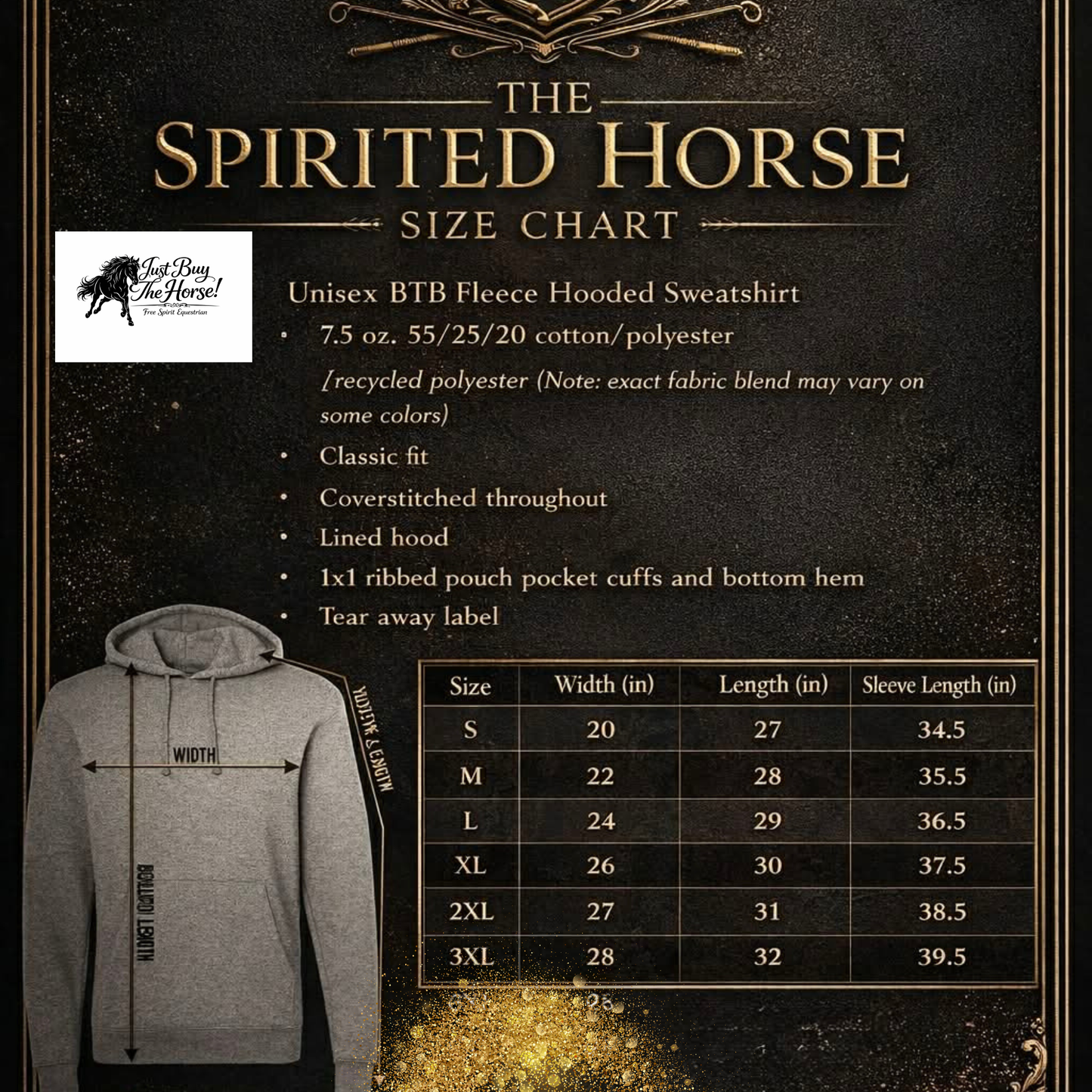 Just Buy The Horse-Hoodie